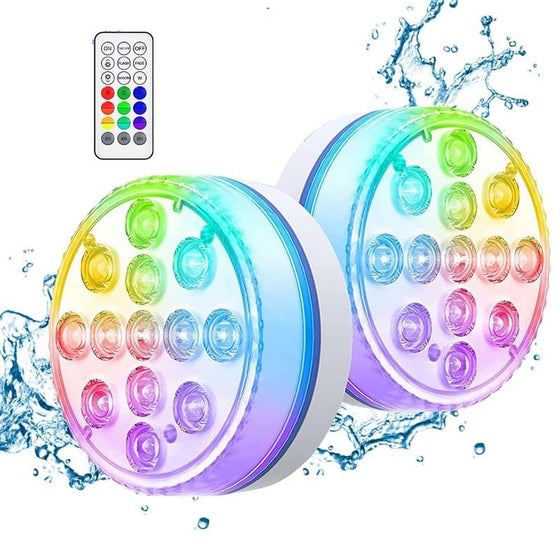 Dubbelskiktad vattentät självhäftande LED-poolbelysning