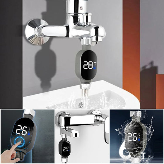 Duschtermometer med LED-skärm