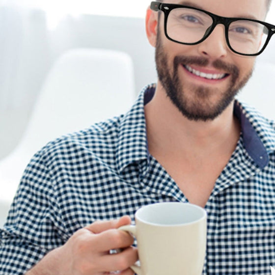 Trådlös hörlur Anti-blått ljus Glasögon