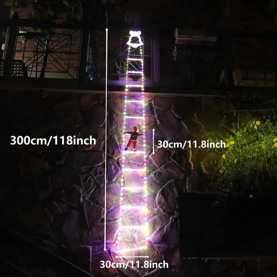 Jultomte LED Stegljus