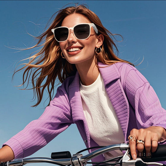 Smarta Bluetooth-glasögon mot blått ljus