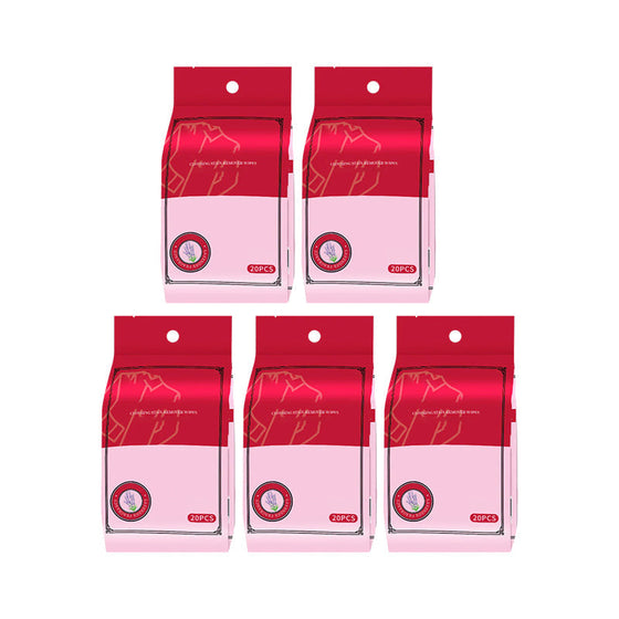 Fläckborttagning våtservetter