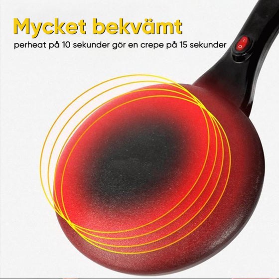 Bärbar Crepes Maker