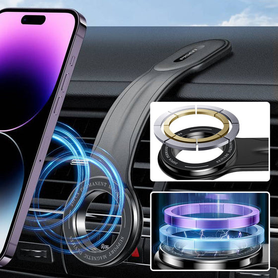 Hopfällbar magnetisk mobilhållare med stark magnet