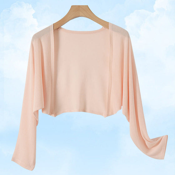 Håll dig sval och snygg solstickad kofta