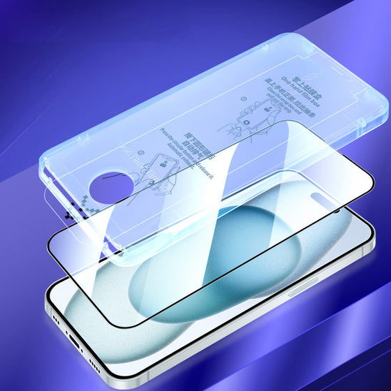 Dammfri skärmfilm för iPhone