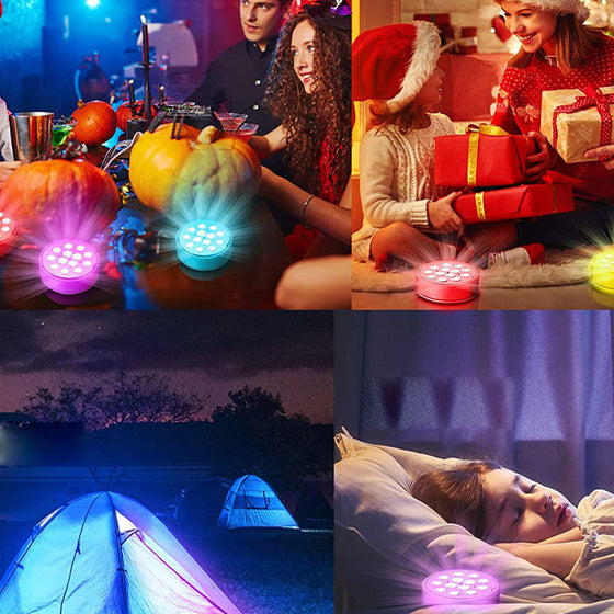 Fjärrstyrd poolundervattenslampa