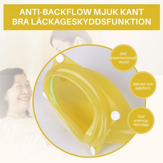 Bärbar urinuppsamlarpåse