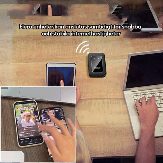 Trådlös bärbar WiFi