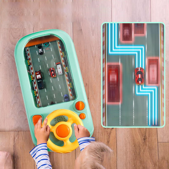 Pedagogisk ratt-simuleringsleksak