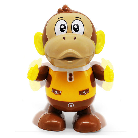 Ljus- och musikalisk dansande leksak