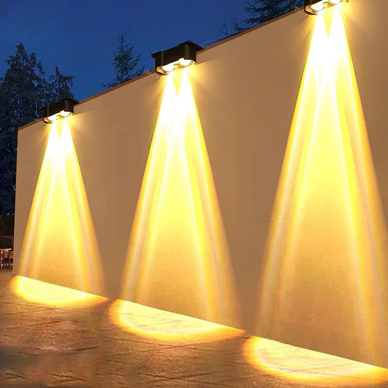 Solar Utomhus Vattentät Vägglampa