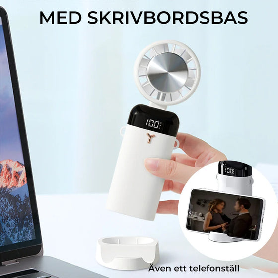 Bärbar elektrisk kallkompresskylfläkt