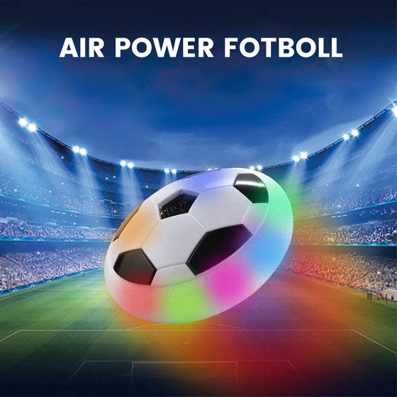 Inomhusfotboll med LED-lampor