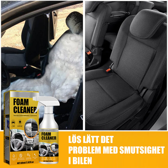 Multifunktionell skumrengöring