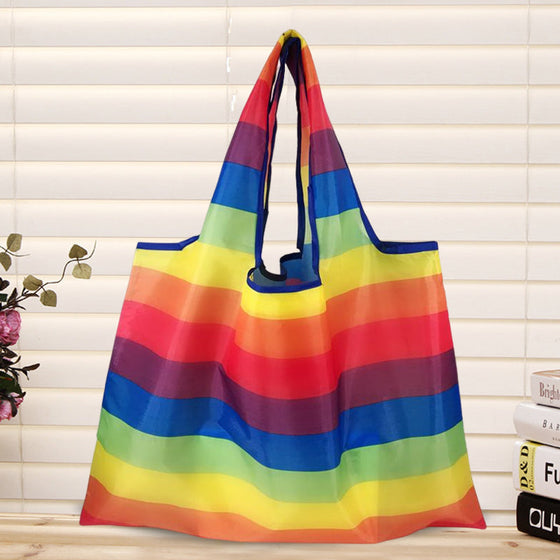 Hopfällbara, Bärbara Shoppingväska i Oxfordtyg