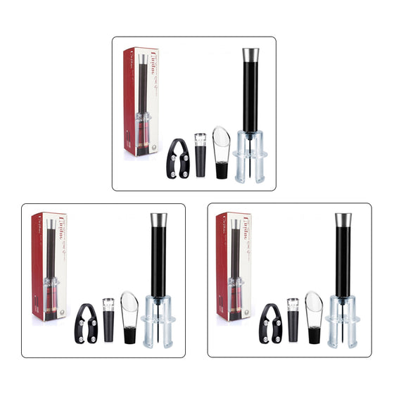 Manuell flasköppnare med lufttryck