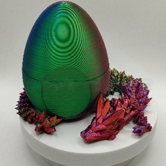 Mysterieägg med draktema