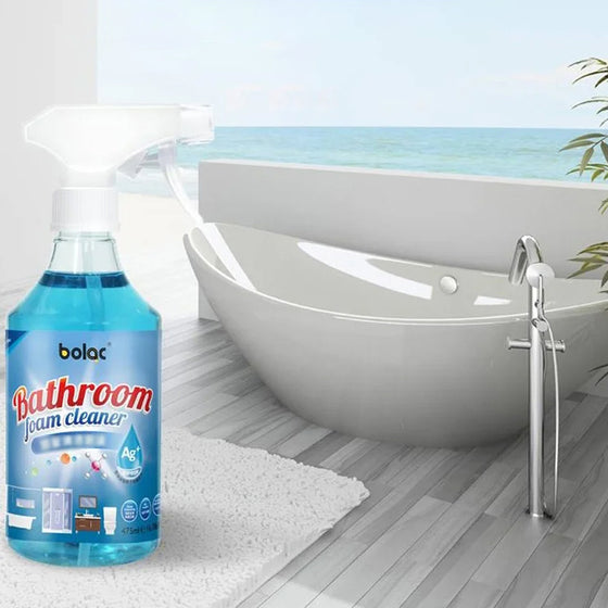 Badrumsrengöring Skum Kalkrengöring