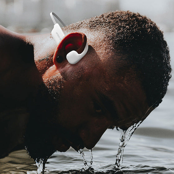 Hörlurar för benledning