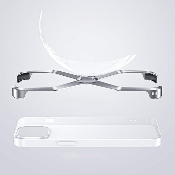 Ihåligt fodral i aluminiumlegering för iPhone