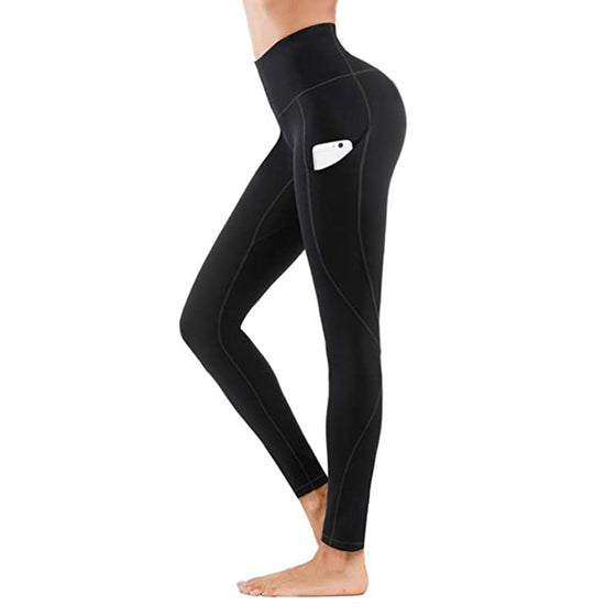 Högmidjade stretchiga leggings i plusstorlek