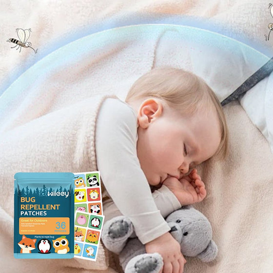 Skonsamt örtbaserat myggmedelplåster