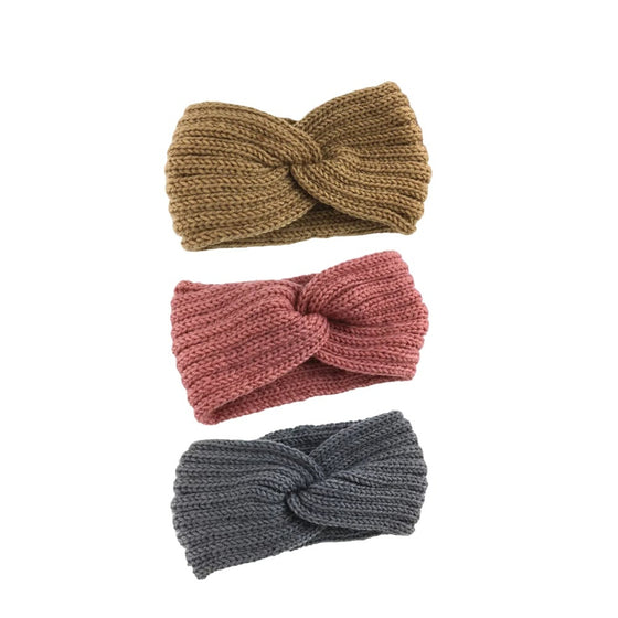 Handstickat varmt garnpannbandsset