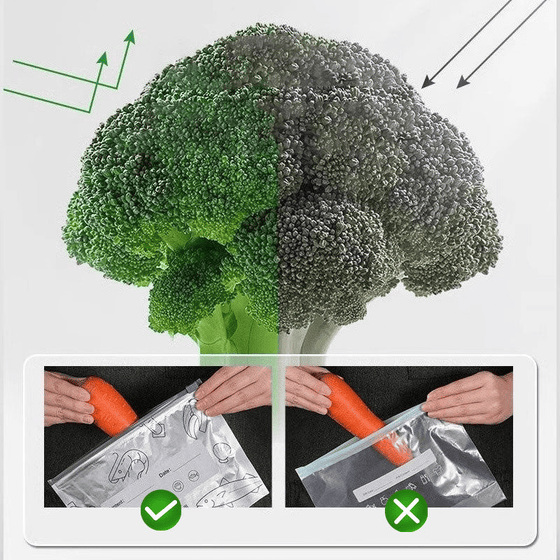 Aluminiumfolie Antibakteriell Förslutningspåse (10 st)