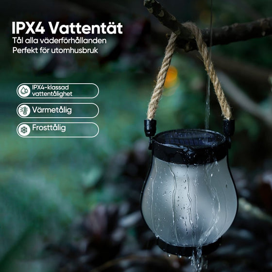 Solcellslyktor Med Hamparep