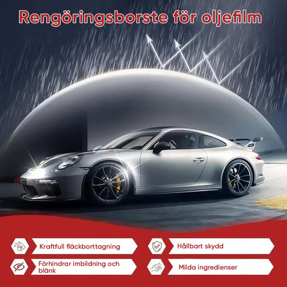 Rengöringsborste för glasfilm