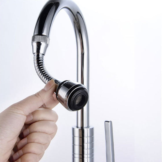 Stänkskyddad strålsamlare för köksblandare