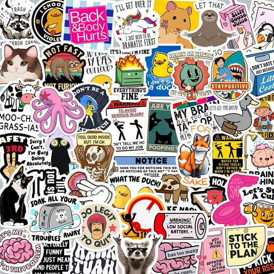 Bästsäljande Vattentäta Doodle Stickers