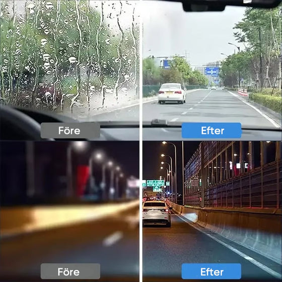 Rengöringsborste för glasfilm