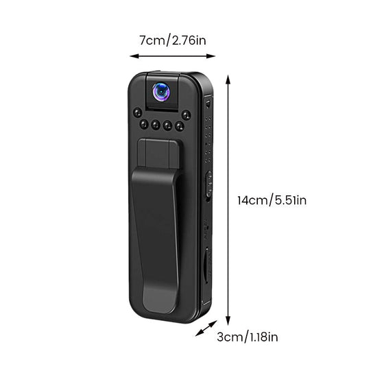 Bärbar HD-inspelare för mörkerseende i fickformat