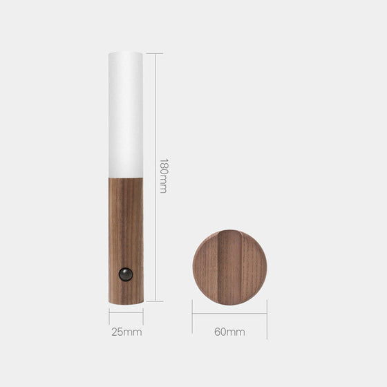 Nattlampa med sensorer