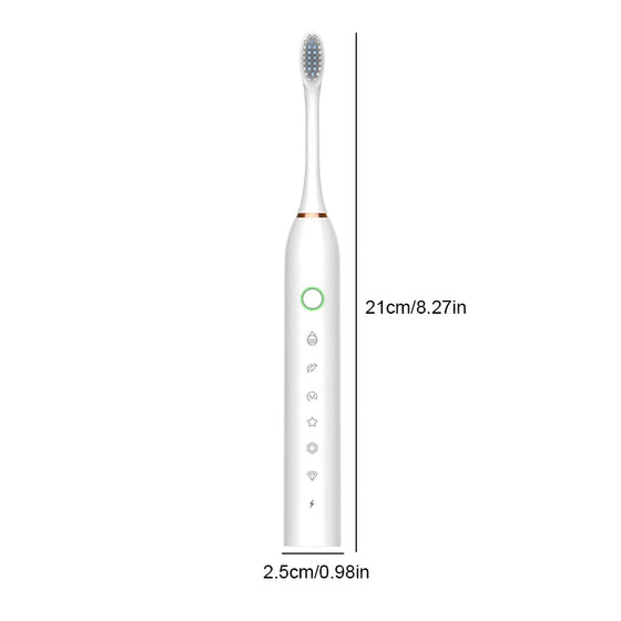 Elektrisk Sonic-tandborste för vuxna