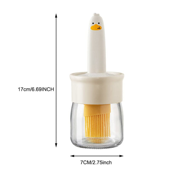 Oljedispenser med borste för grill