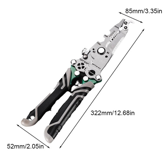 Hopfällbar kabelskalare