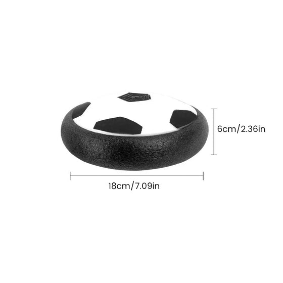 Inomhusfotboll med LED-lampor