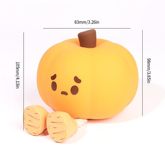 👻Halloween stressreducerande pumpa nattlampa