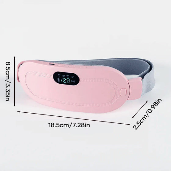 Oppladdbart digitalt displayvärmebälte