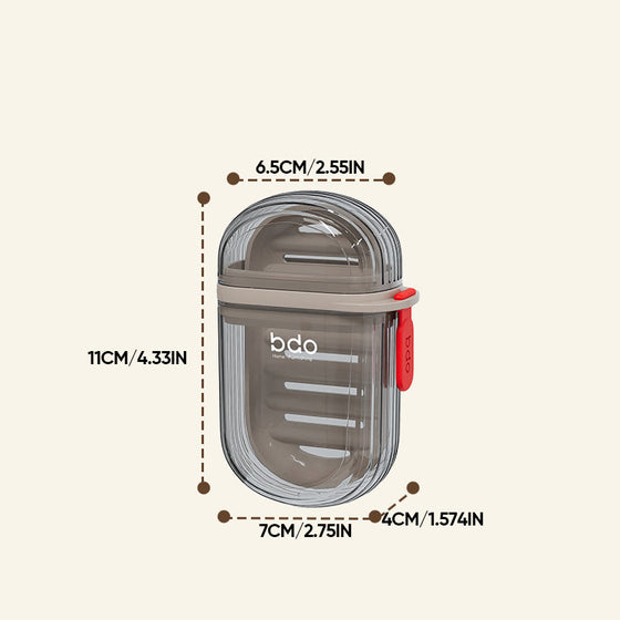Resefodral för tvål