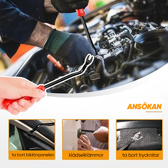 725 st Bilar Clips och Fäste Borttagningsverktyg