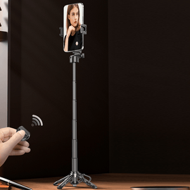 Mini Bärbar 3-i-1 Selfie Stick