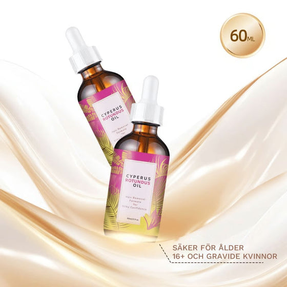 Cyperus Rotundus-olja för naturlig permanent hårreducering