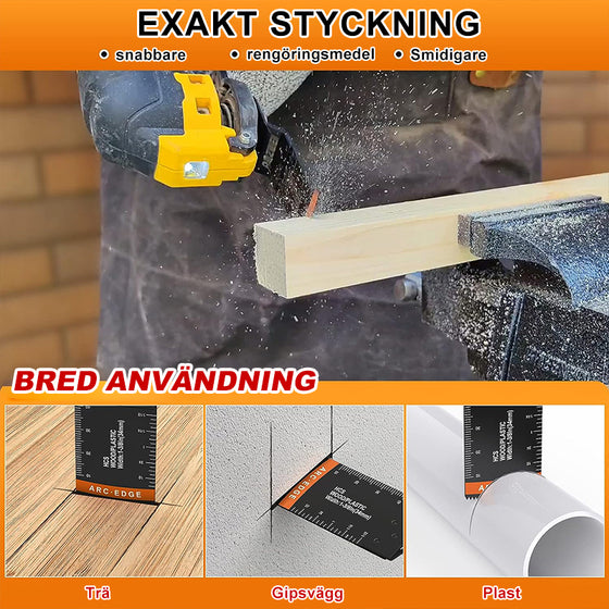 Skärsblad för Oscillerande verktyg med böjd kant (20 st)