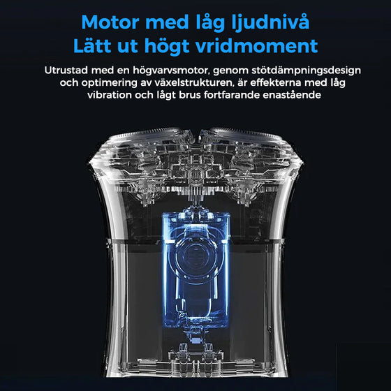 Tvättbar mini elektrisk bärbar elektrisk rakapparat