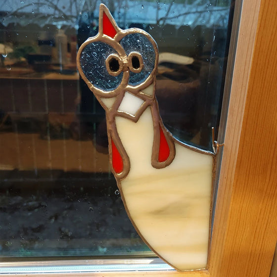 Rolig dekor för fönsterhörn