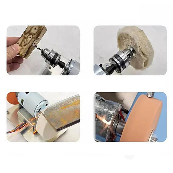 Multifunktionell Bänk Slipmaskin Polerare